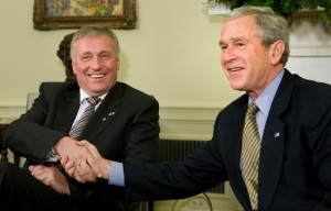 Bush Meets With Czech Prime Minister At White House